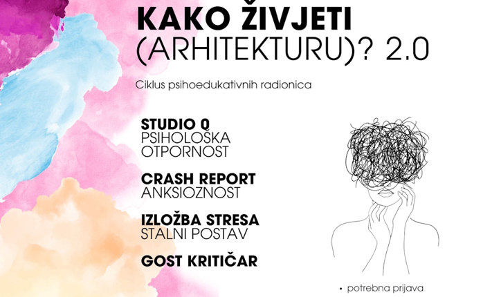 Kako živjeti (arhitekturu) 2.0 - ciklus psihoedukativnih radionica